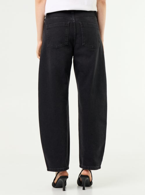 Pantalone in denim a forma barrel ampia - Kiabi