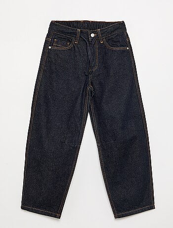 Pantalone in denim a gamba larga