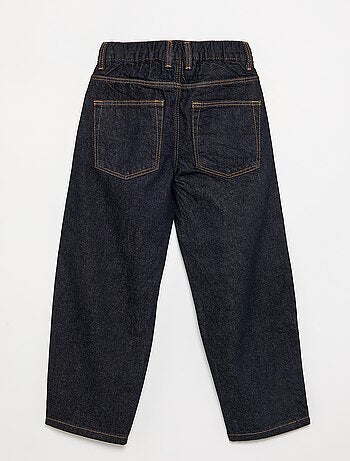 Pantalone in denim a gamba larga