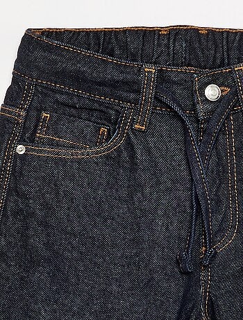 Pantalone in denim a gamba larga