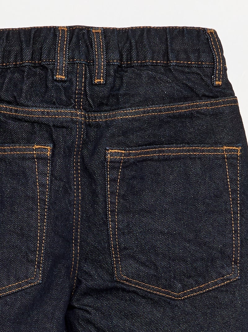 Pantalone in denim a gamba larga Blu - Kiabi
