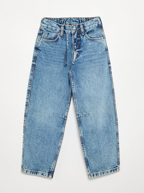 Pantalone in denim a gamba larga - Kiabi Pantalone in denim a gamba larga - Kiabi