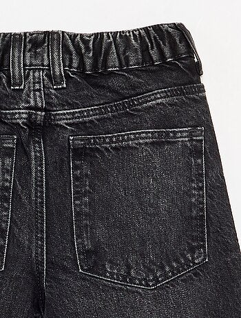 Pantalone in denim a gamba larga