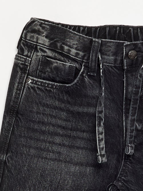Pantalone in denim a gamba larga - Kiabi