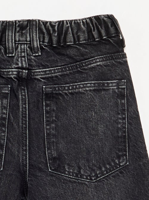 Pantalone in denim a gamba larga - Kiabi