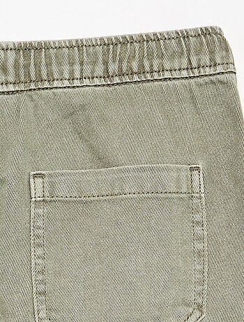 Pantalone in denim con vita elasticizzata