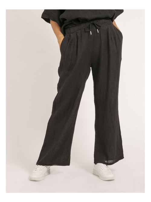 Pantalone in lino ernest - Kiabi Pantalone in lino ernest - Kiabi
