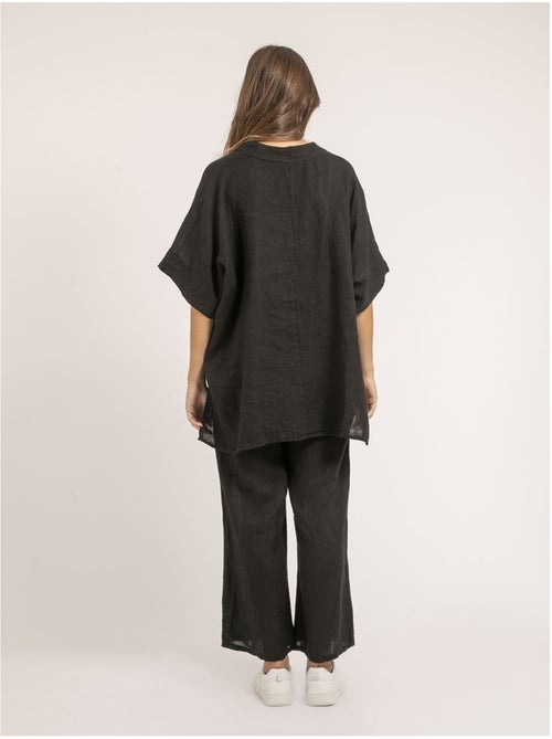 Pantalone in lino ernest - Kiabi Pantalone in lino ernest - Kiabi