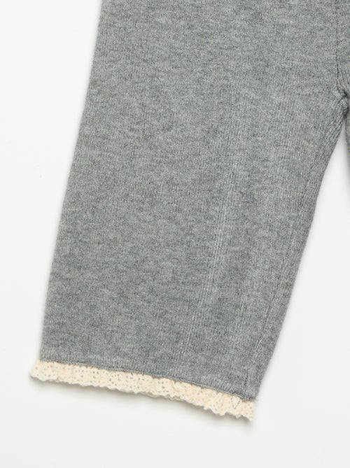Pantalone in maglia a tinta unita - Kiabi Pantalone in maglia a tinta unita - Kiabi
