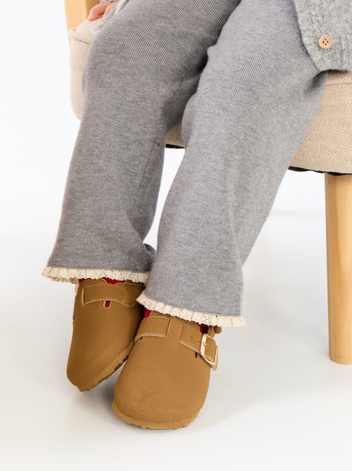 Pantalone in maglia a tinta unita - Kiabi