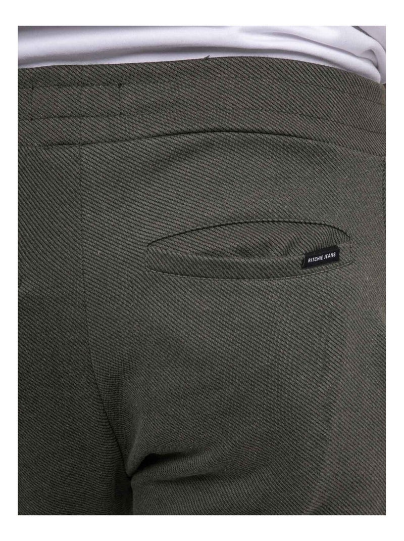 Pantalone in maglia sergé VAKARIS Cachi - Kiabi