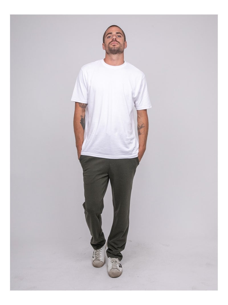 Pantalone in maglia sergé VAKARIS Cachi - Kiabi