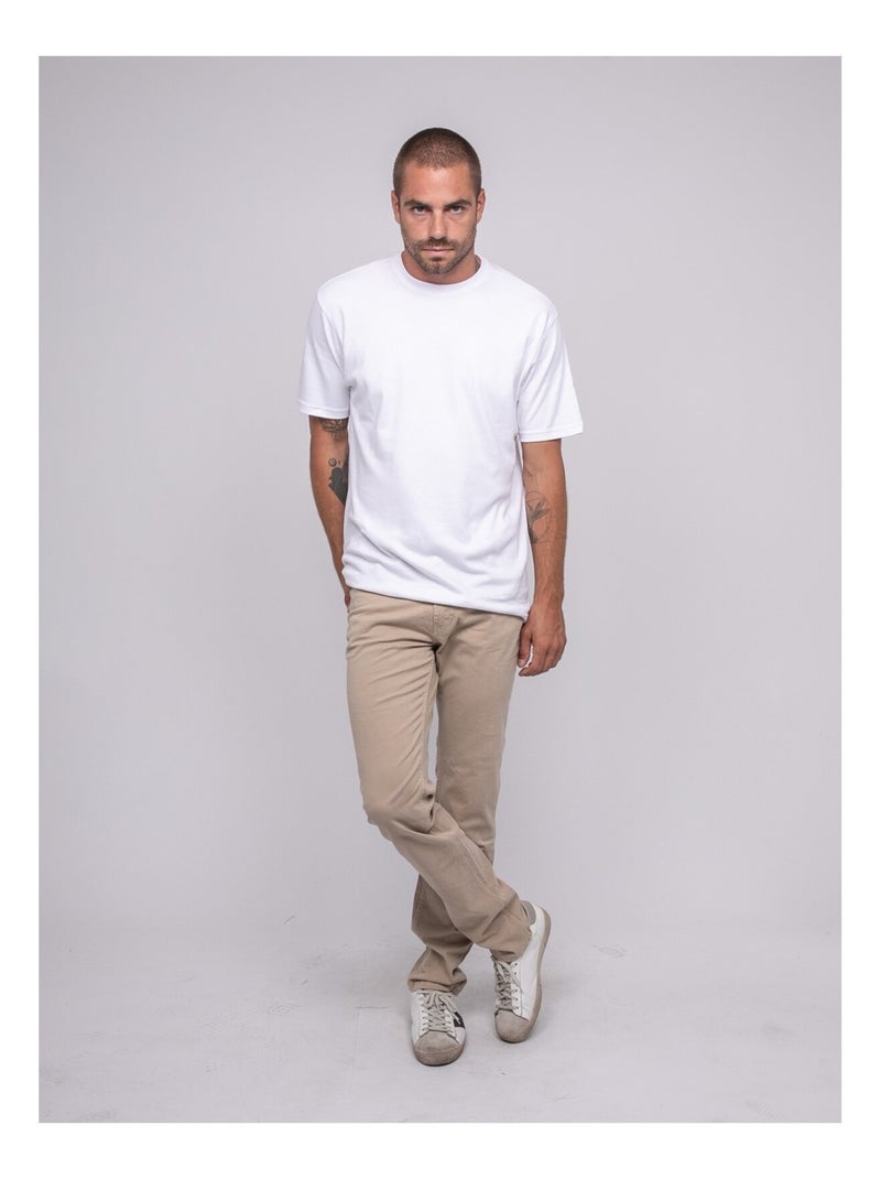 Pantalone in maglia VARKANE Beige - Kiabi