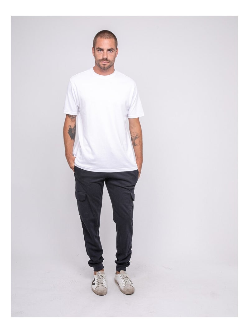 Pantalone in maglia VERCATO Blu marino - Kiabi