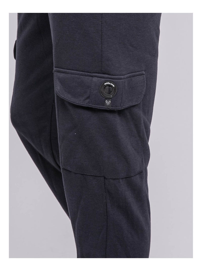 Pantalone in maglia VERCATO Blu marino - Kiabi
