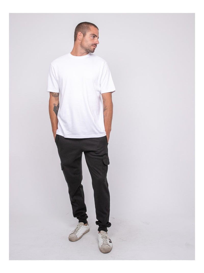 Pantalone in maglia VERCATO Nero - Kiabi