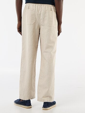 Pantalone in misto lino