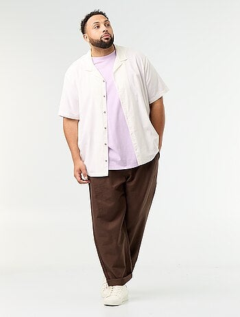 Pantalone in misto lino