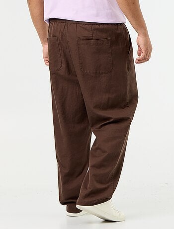 Pantalone in misto lino