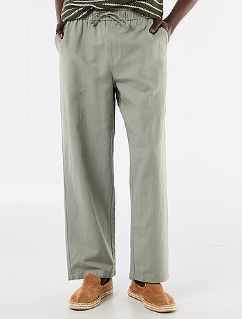 Pantalone in misto lino