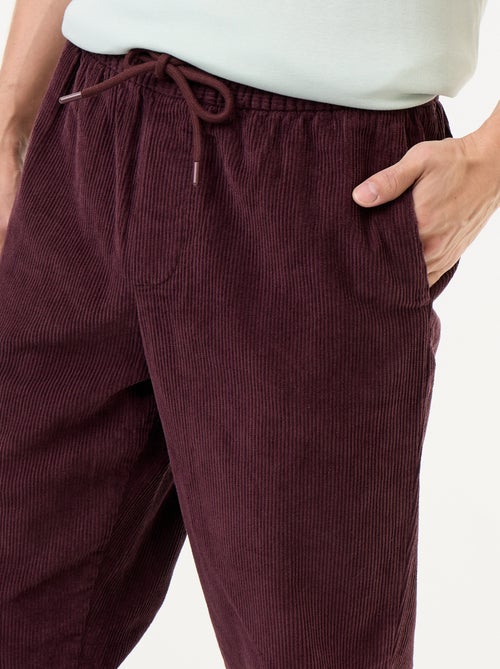 Pantalone in velluto a coste - Kiabi Pantalone in velluto a coste - Kiabi