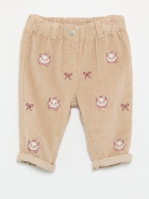 Pantalone in velluto 'Disney' 'Marie' - Kiabi