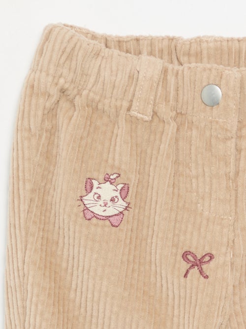 Pantalone in velluto 'Disney' 'Marie' - Kiabi
