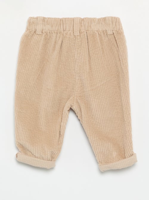 Pantalone in velluto 'Disney' 'Marie' - Kiabi