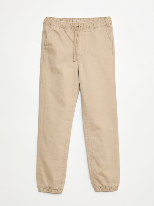 Pantalone jogger foderato - Kiabi