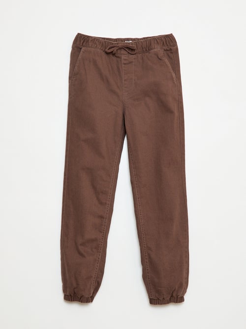 Pantalone jogger foderato - Kiabi