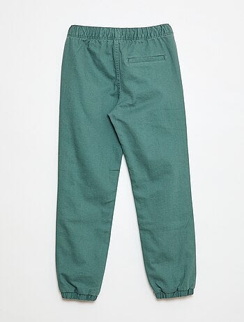 Pantalone jogger foderato