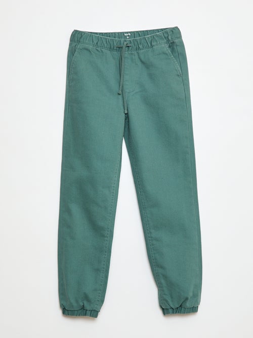 Pantalone jogger foderato - Kiabi