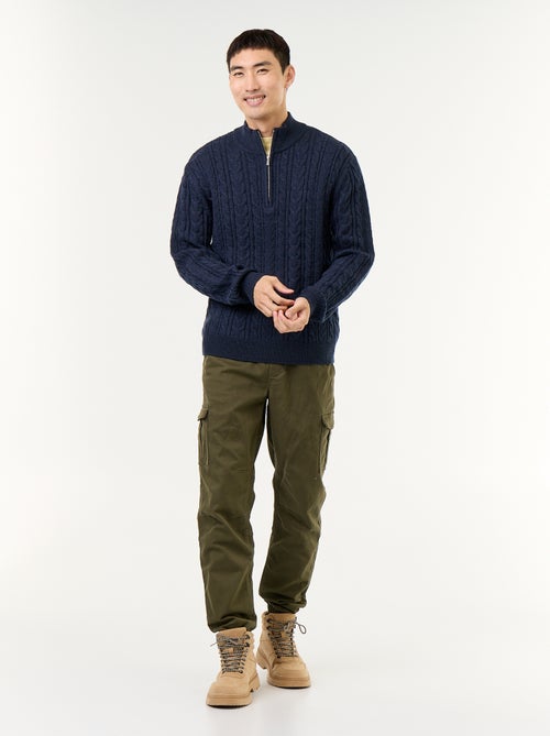 Pantalone jogger multitasche - Kiabi Pantalone jogger multitasche - Kiabi