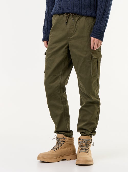 Pantalone jogger multitasche - Kiabi Pantalone jogger multitasche - Kiabi