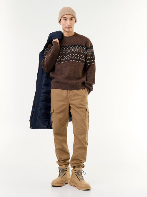 Pantalone jogger multitasche - Kiabi Pantalone jogger multitasche - Kiabi