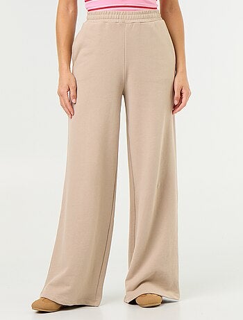 Pantalone jogging ampio in maglia pesante