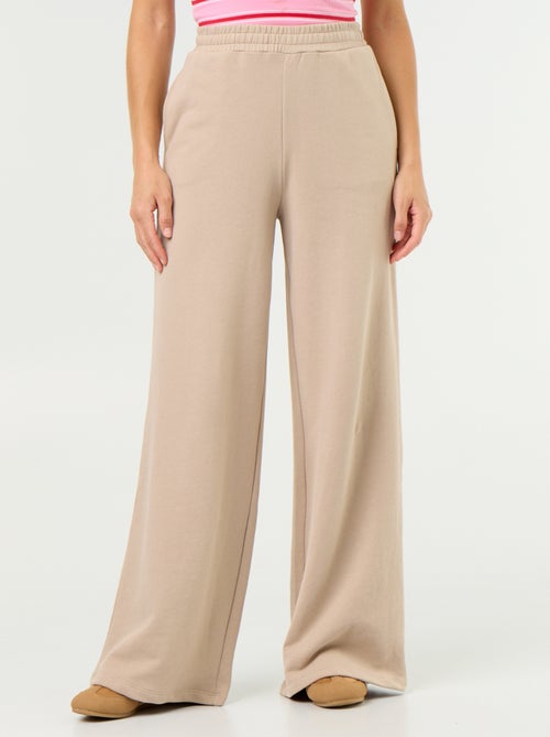 Pantalone jogging ampio in maglia pesante - Kiabi Pantalone jogging ampio in maglia pesante - Kiabi
