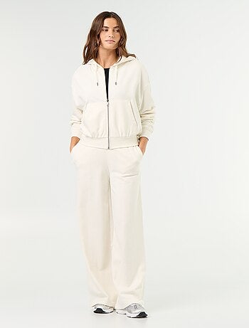 Pantalone jogging ampio in maglia pesante
