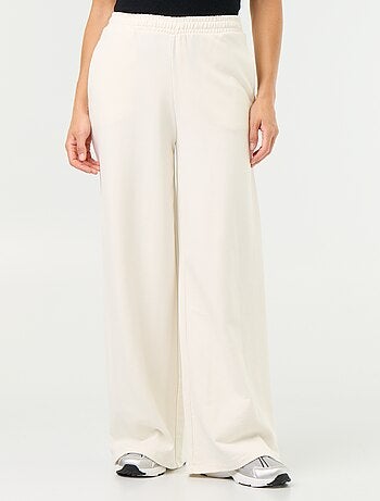 Pantalone jogging ampio in maglia pesante