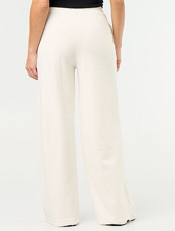 Pantalone jogging ampio in maglia pesante