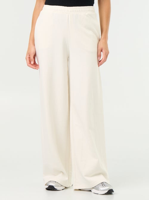 Pantalone jogging ampio in maglia pesante - Kiabi Pantalone jogging ampio in maglia pesante - Kiabi
