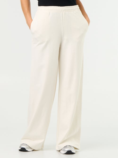 Pantalone jogging ampio in maglia pesante - Kiabi Pantalone jogging ampio in maglia pesante - Kiabi
