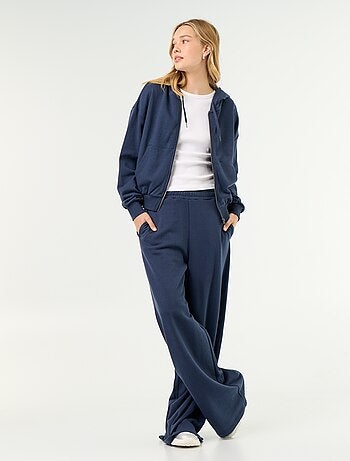 Pantalone jogging ampio in maglia pesante