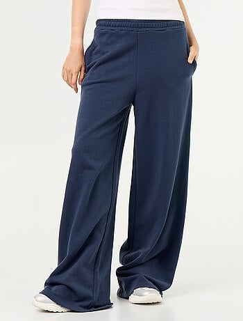 Pantalone jogging ampio in maglia pesante