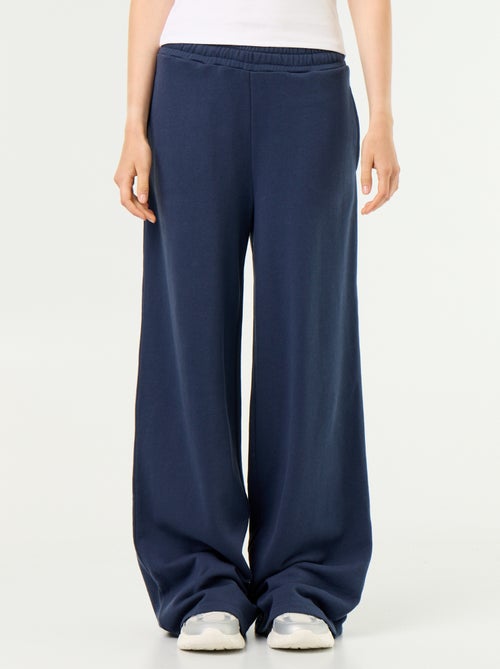 Pantalone jogging ampio in maglia pesante - Kiabi