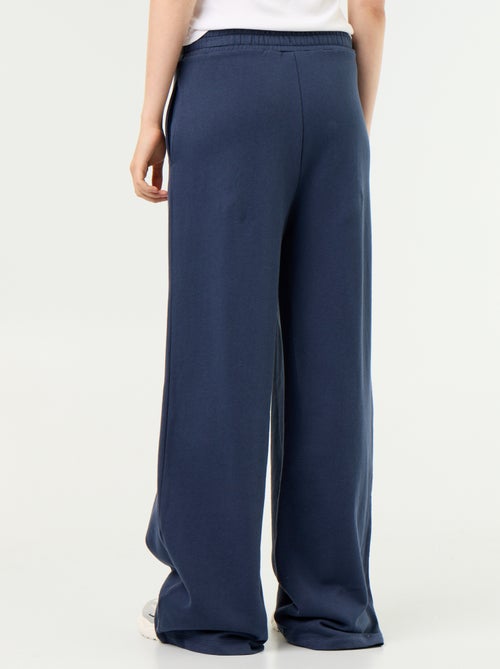 Pantalone jogging ampio in maglia pesante - Kiabi