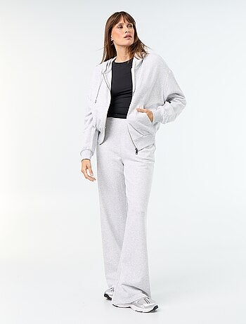 Pantalone jogging ampio in maglia pesante