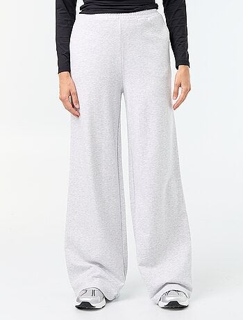 Pantalone jogging ampio in maglia pesante