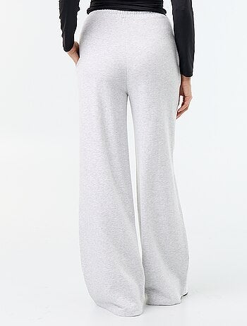 Pantalone jogging ampio in maglia pesante