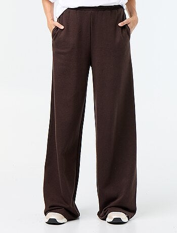 Pantalone jogging ampio in maglia pesante